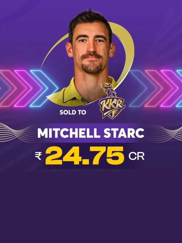 Broke all the records of IPL, Mitchell Starc became the most expensive player
